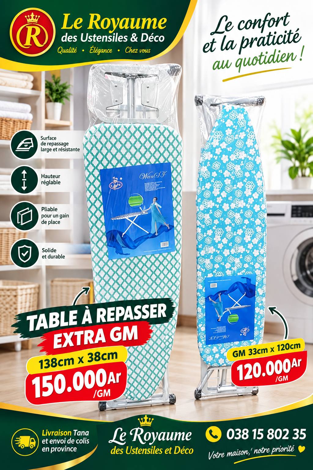𝑳𝒆 𝒓𝒐𝒚𝒂𝒖𝒎𝒆 𝒅𝒆𝒔 𝑼𝒔𝒕𝒆𝒏𝒔𝒊𝒍𝒆𝒔 & 𝒅𝒆́𝒄𝒐 Facebook ad