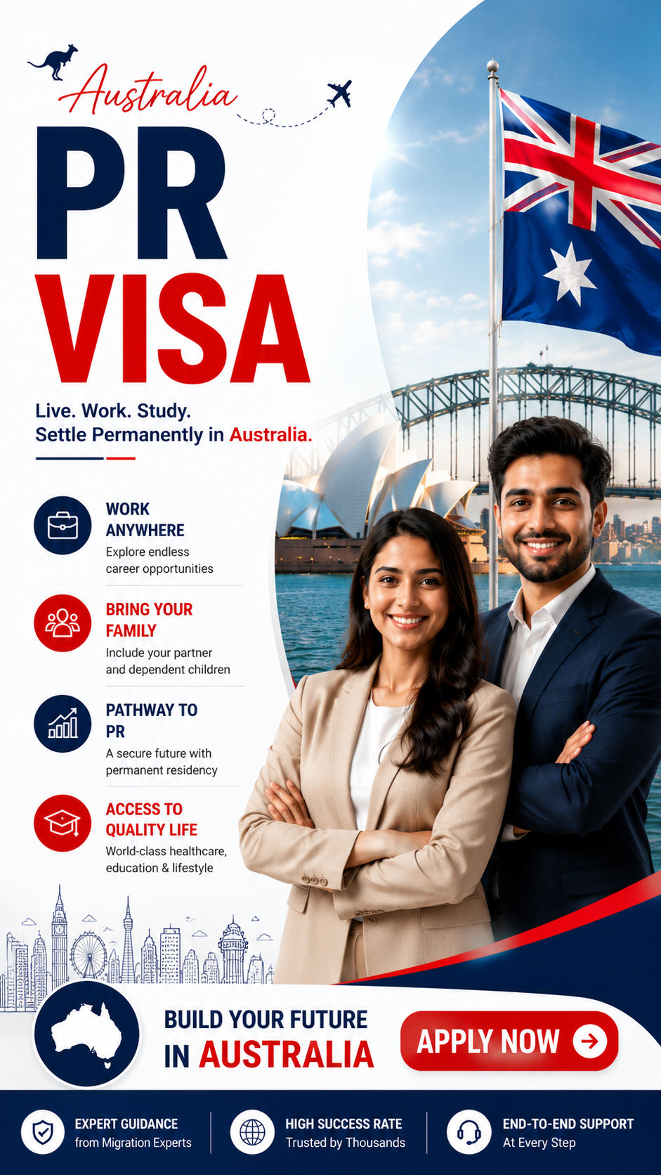 Y-Axis Overseas Facebook ad