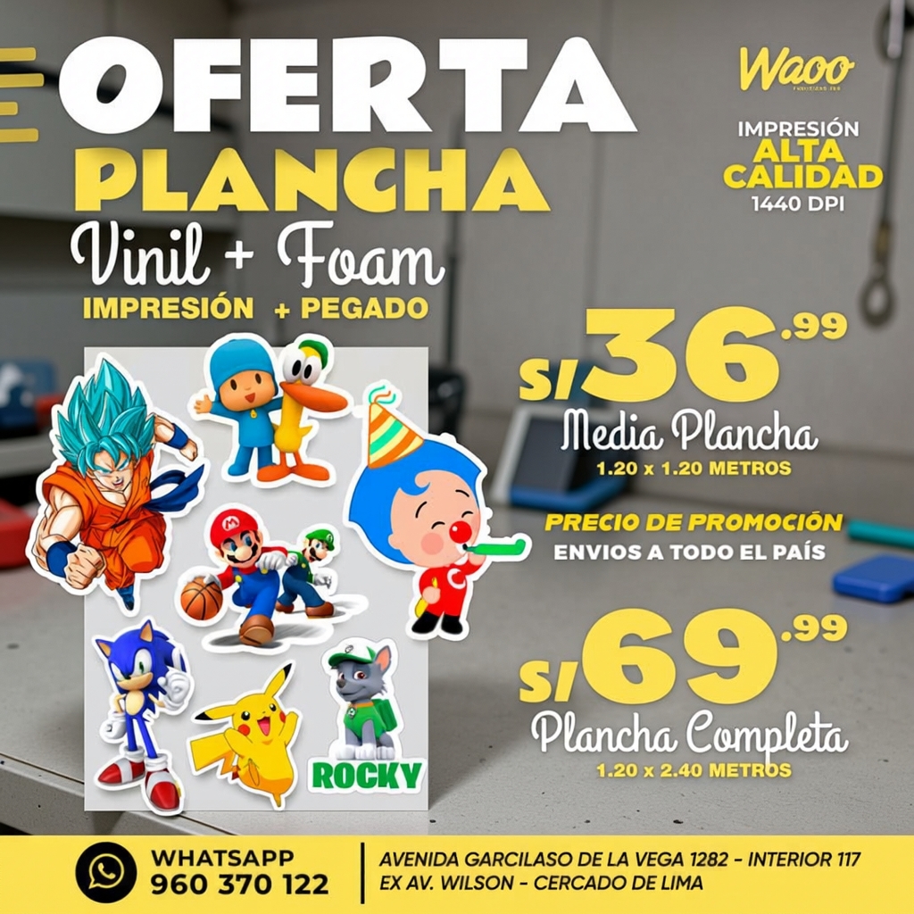 WAOO Facebook ad: Chatea con nosotros