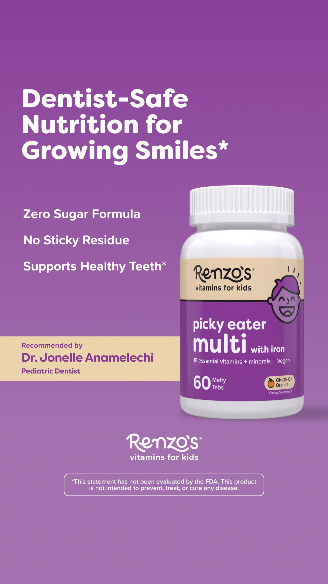 Renzo's Vitamins Facebook ad