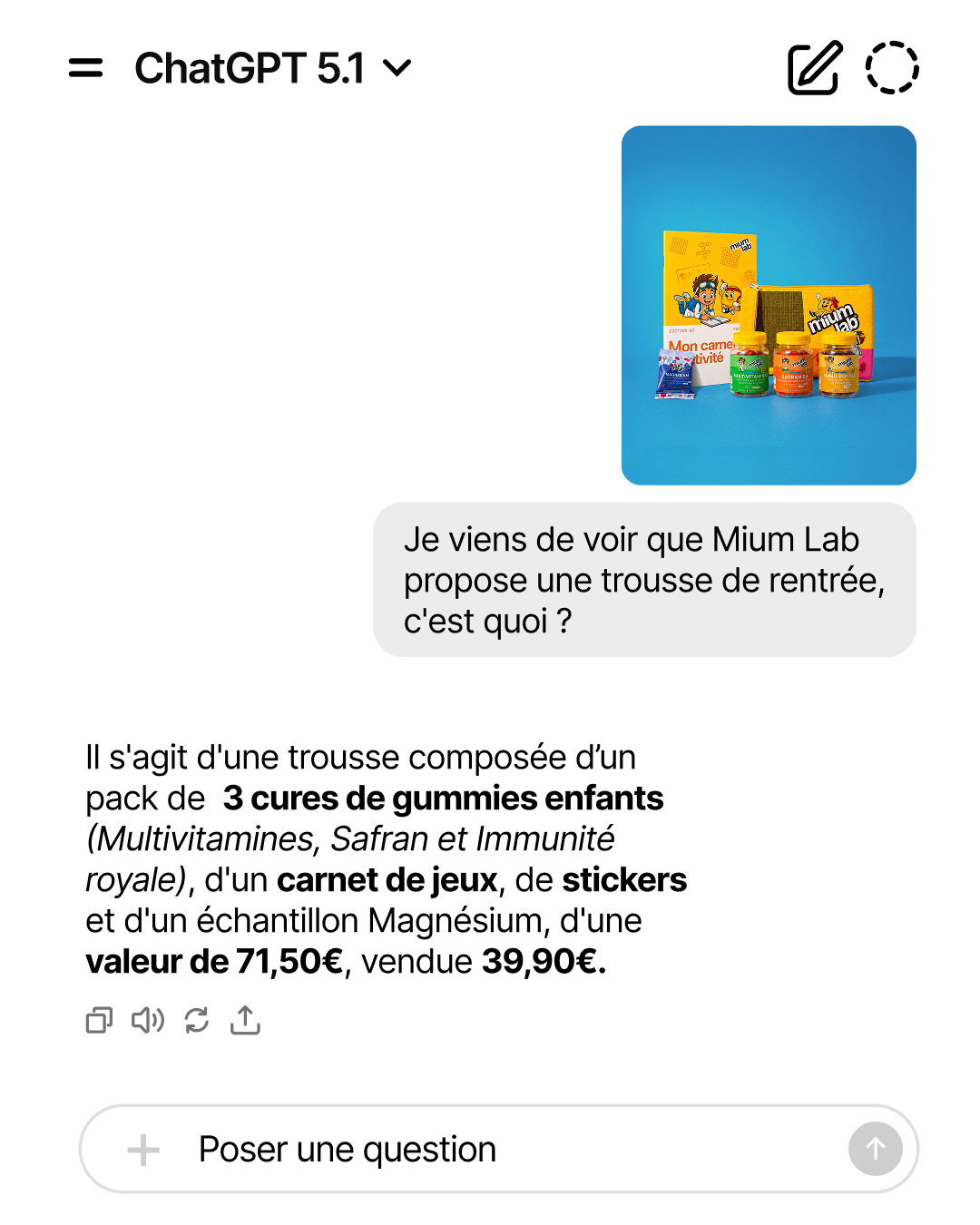 Mium Lab Facebook ad