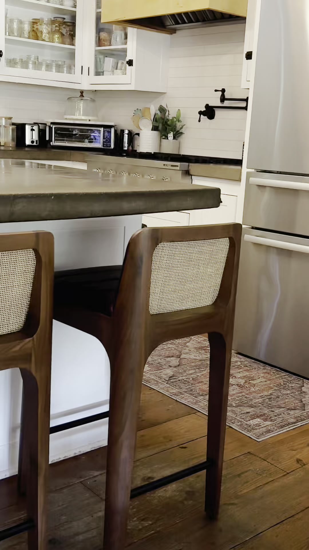 Denver Modern Facebook ad: Small Swap. Completely Different Kitchen.