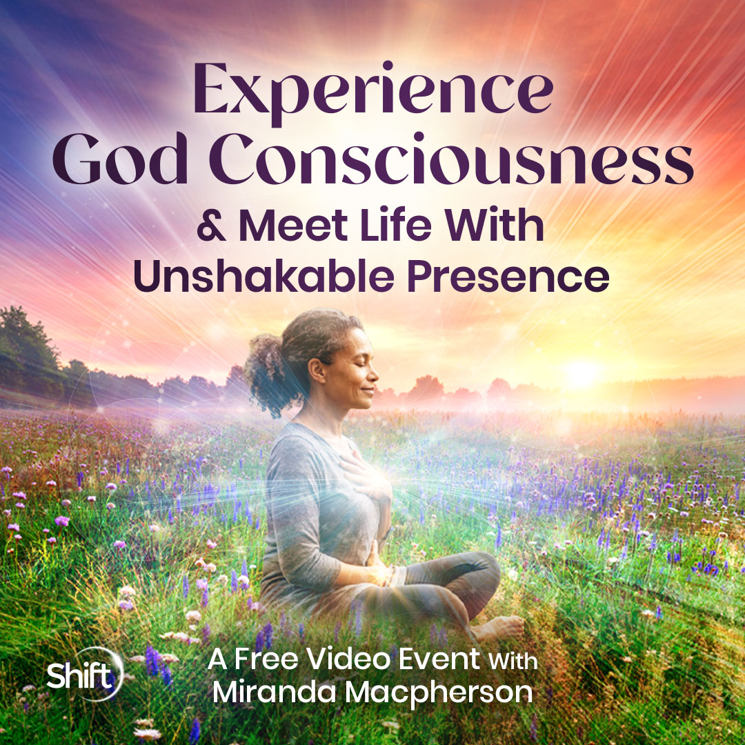 The Shift Network Facebook ad: Awaken Your God Consciousness