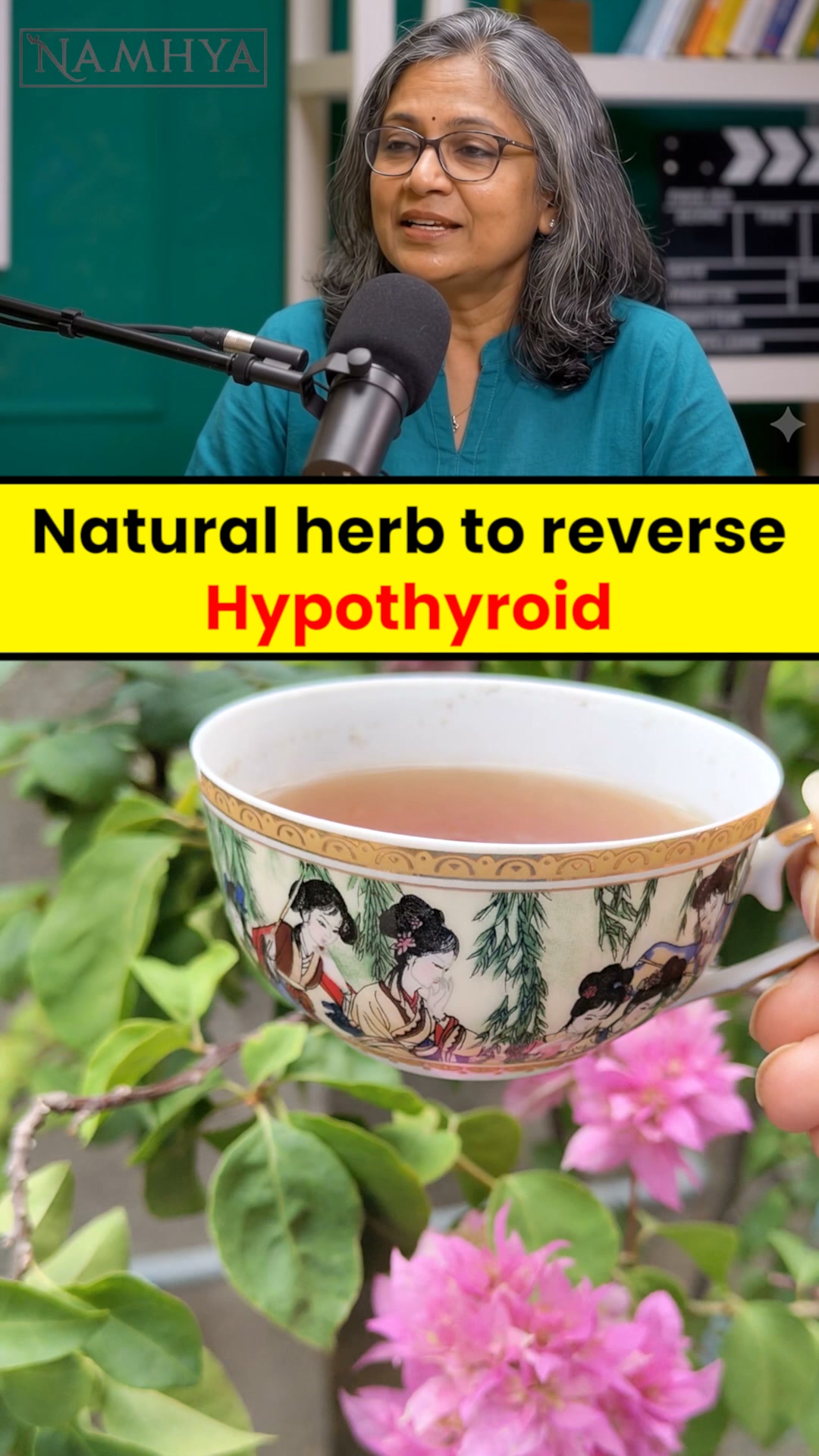 Namhya Foods India Facebook ad: Herbal Thyroid Balance Blend