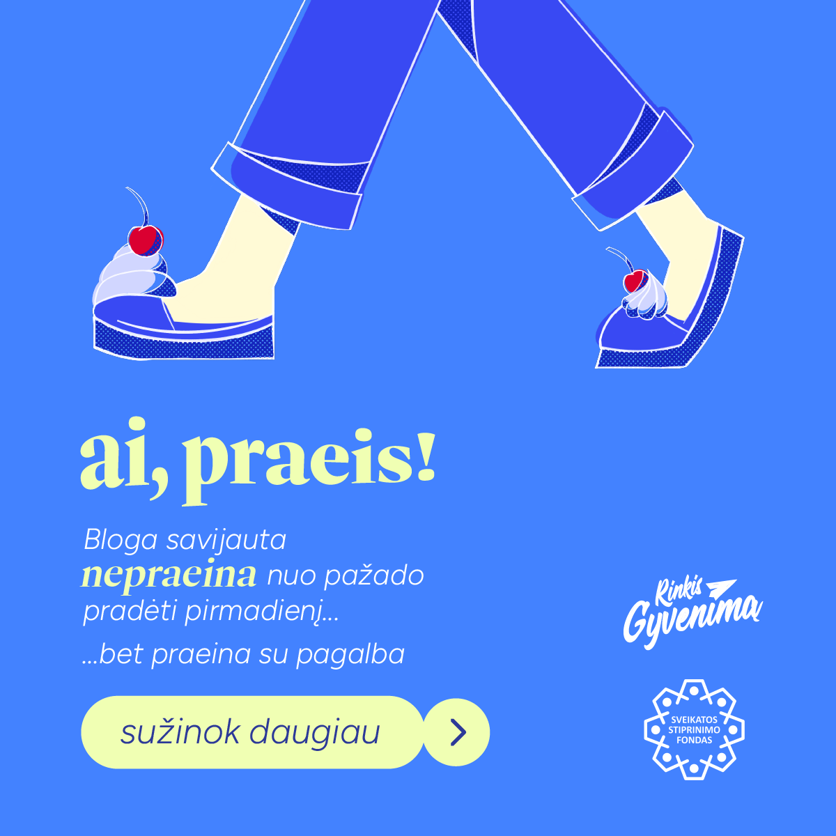 Relevant Agency Facebook ad: Atpažinkite diabeto simptomus