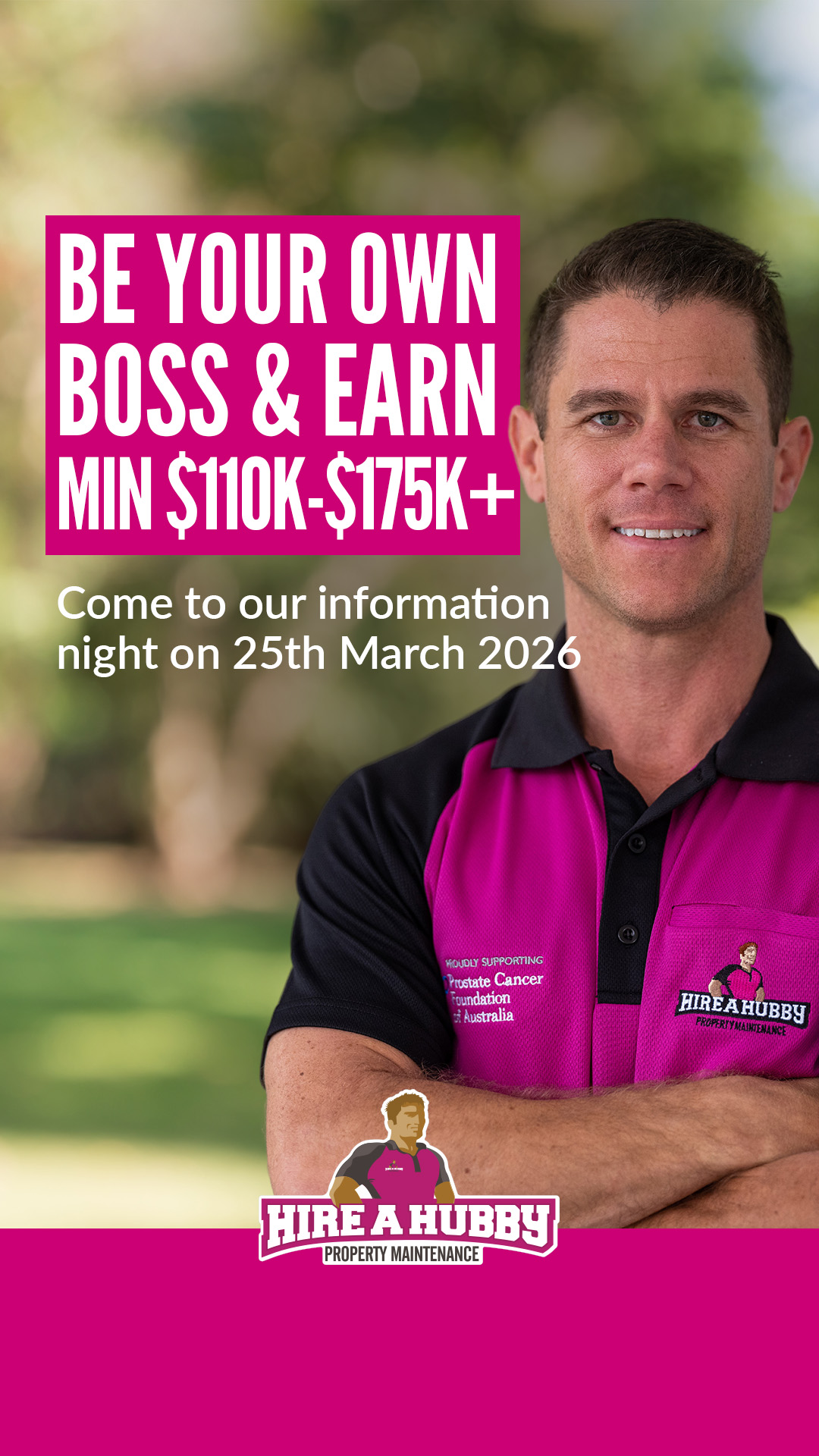 Hire A Hubby - Property Maintenance Facebook ad