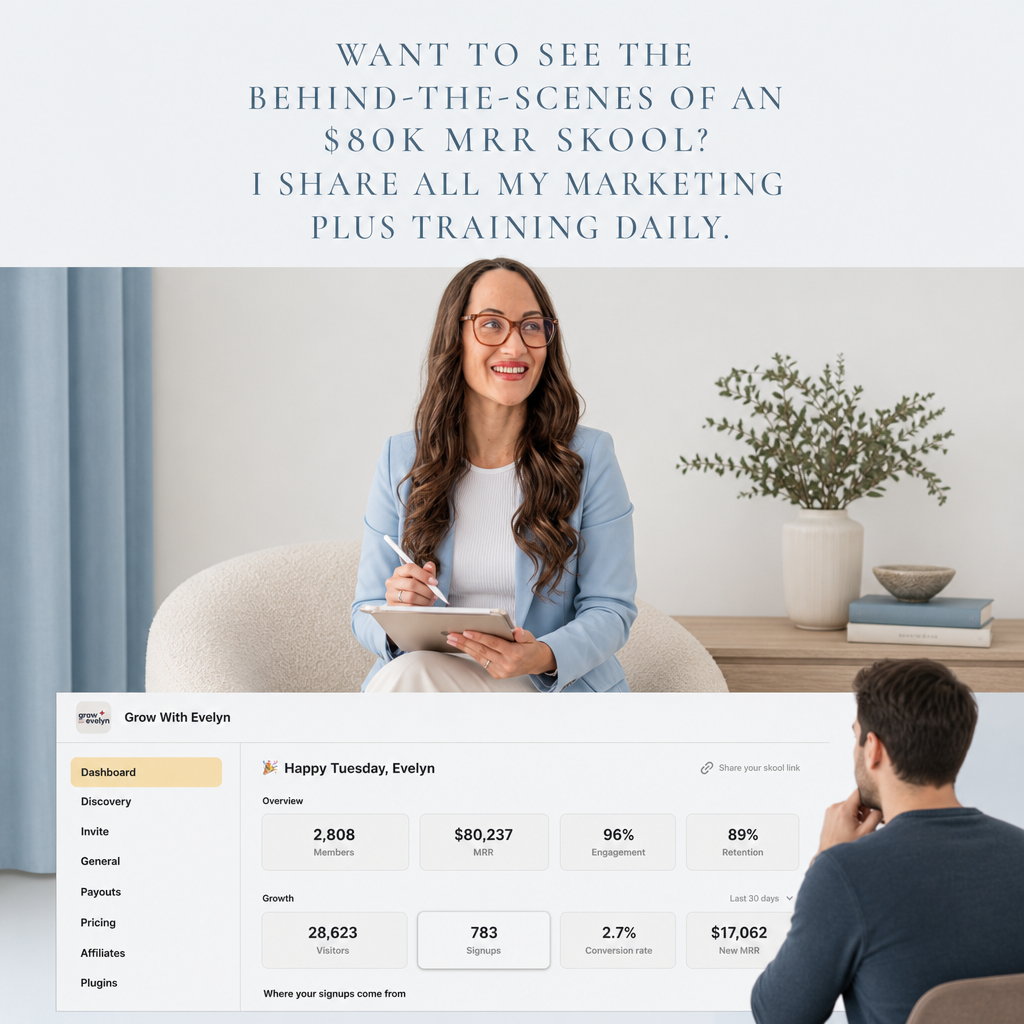 Evelyn Weiss Coaching Facebook ad