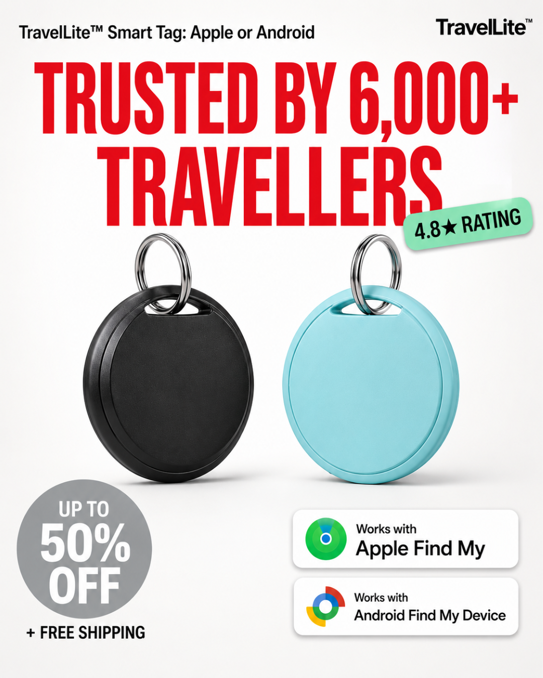 TravelLite Facebook ad