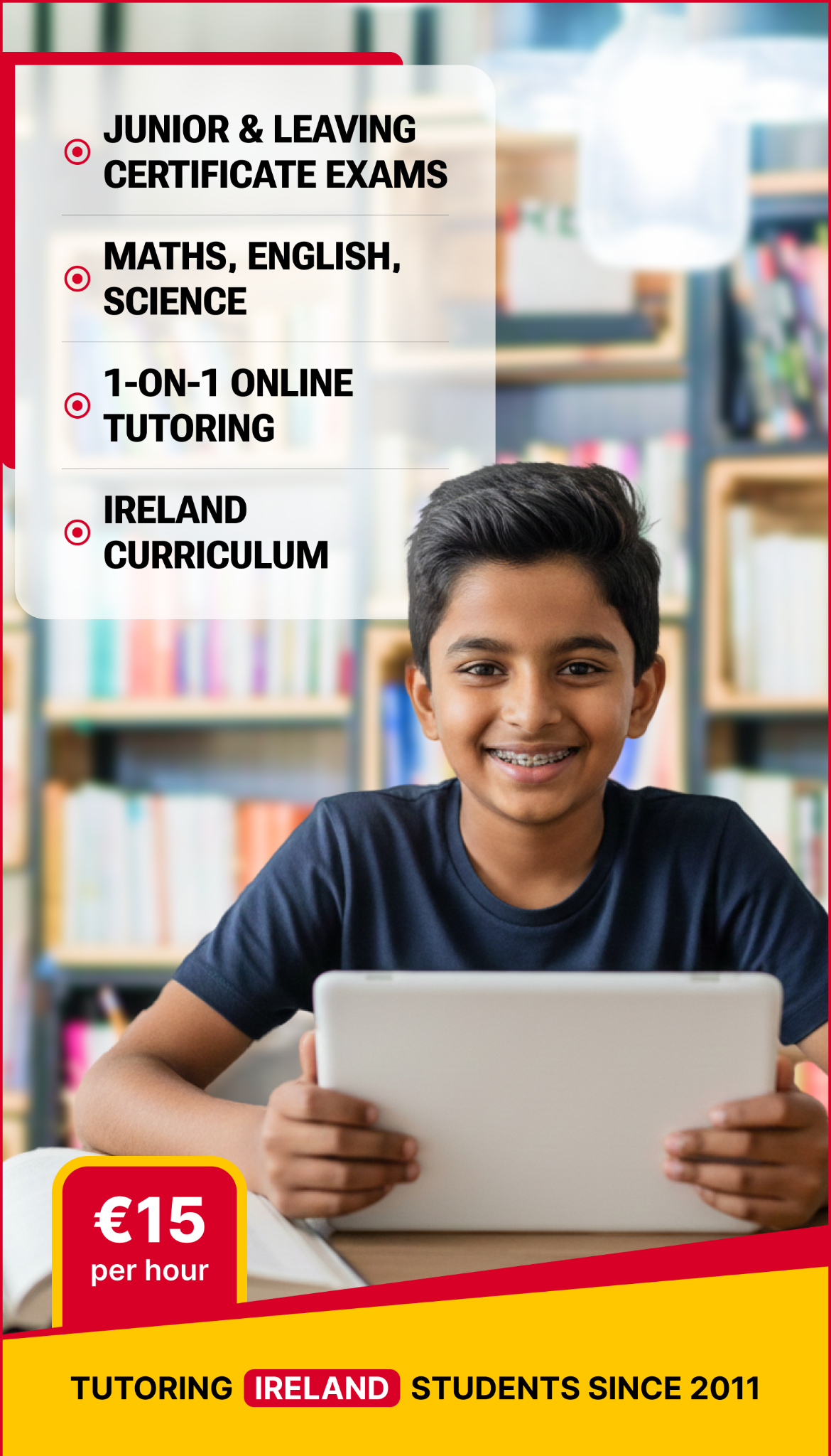 Jaya's Academy Facebook ad