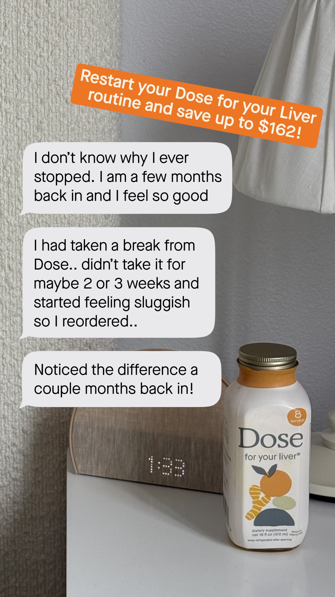 Dose Facebook ad