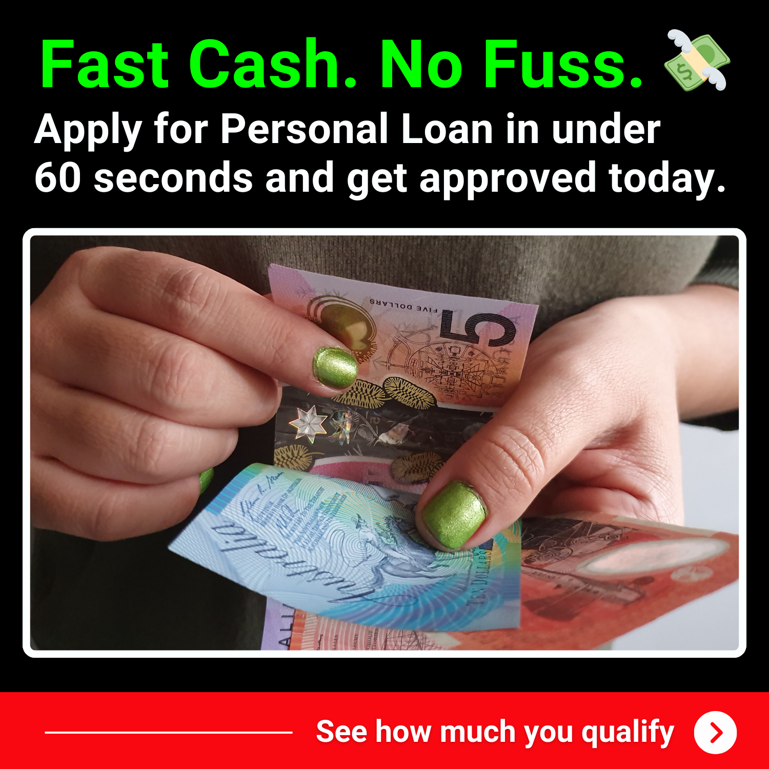 Compare 1 - Personal Finance Facebook ad