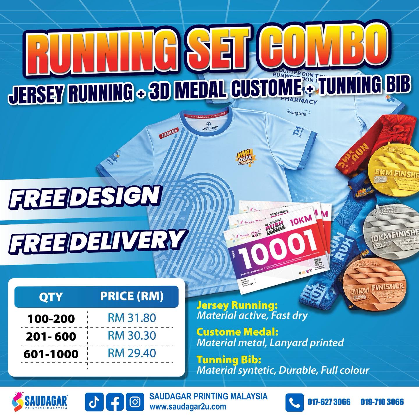 Saudagar Printing Malaysia Facebook ad