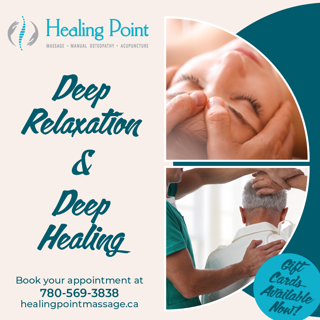 Healing Point Massage Therapy Facebook ad