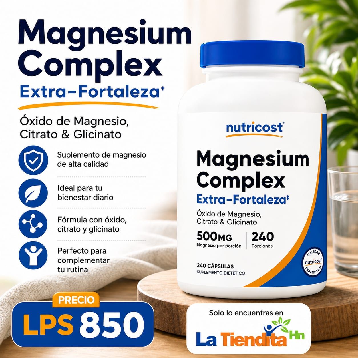 La Tiendita Hn Facebook ad: ¿Buscas un suplemento de calidad para complementar tu…