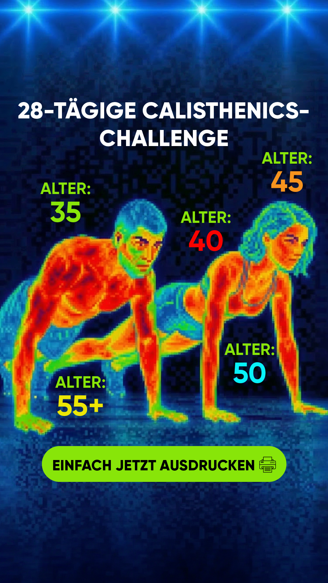 21-Day Iron Challenge for Men Facebook ad from Mar 29, 2026