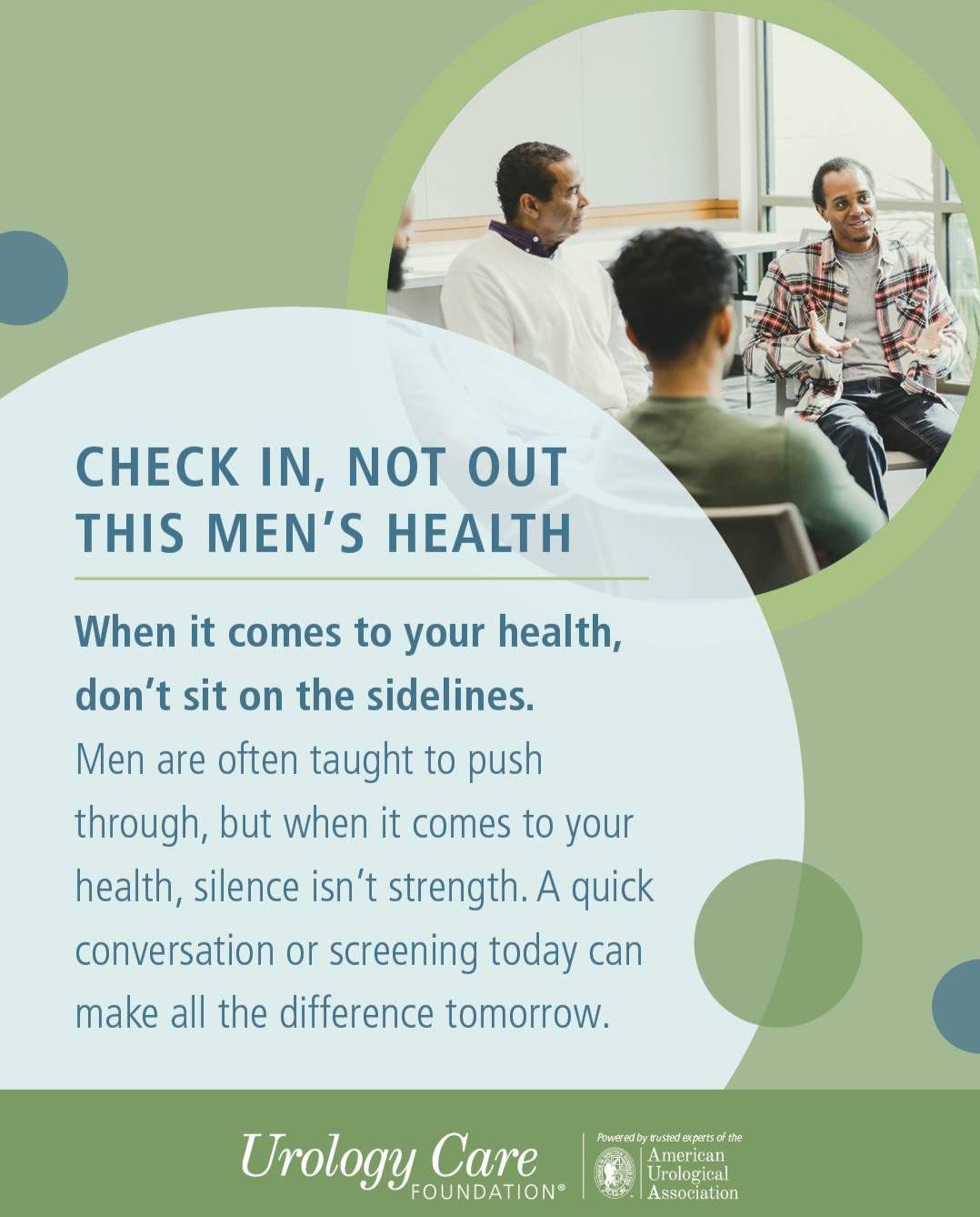 Urology Care Foundation Facebook ad: Men's Health Month - Urology Care Foundation