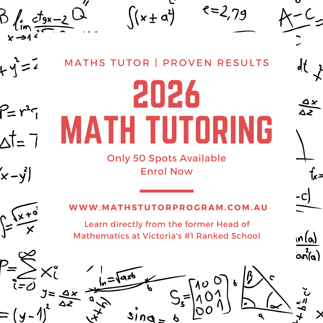Maths Tutor Program Facebook ad: Hi I'm John, an experienced Math Teacher offering…