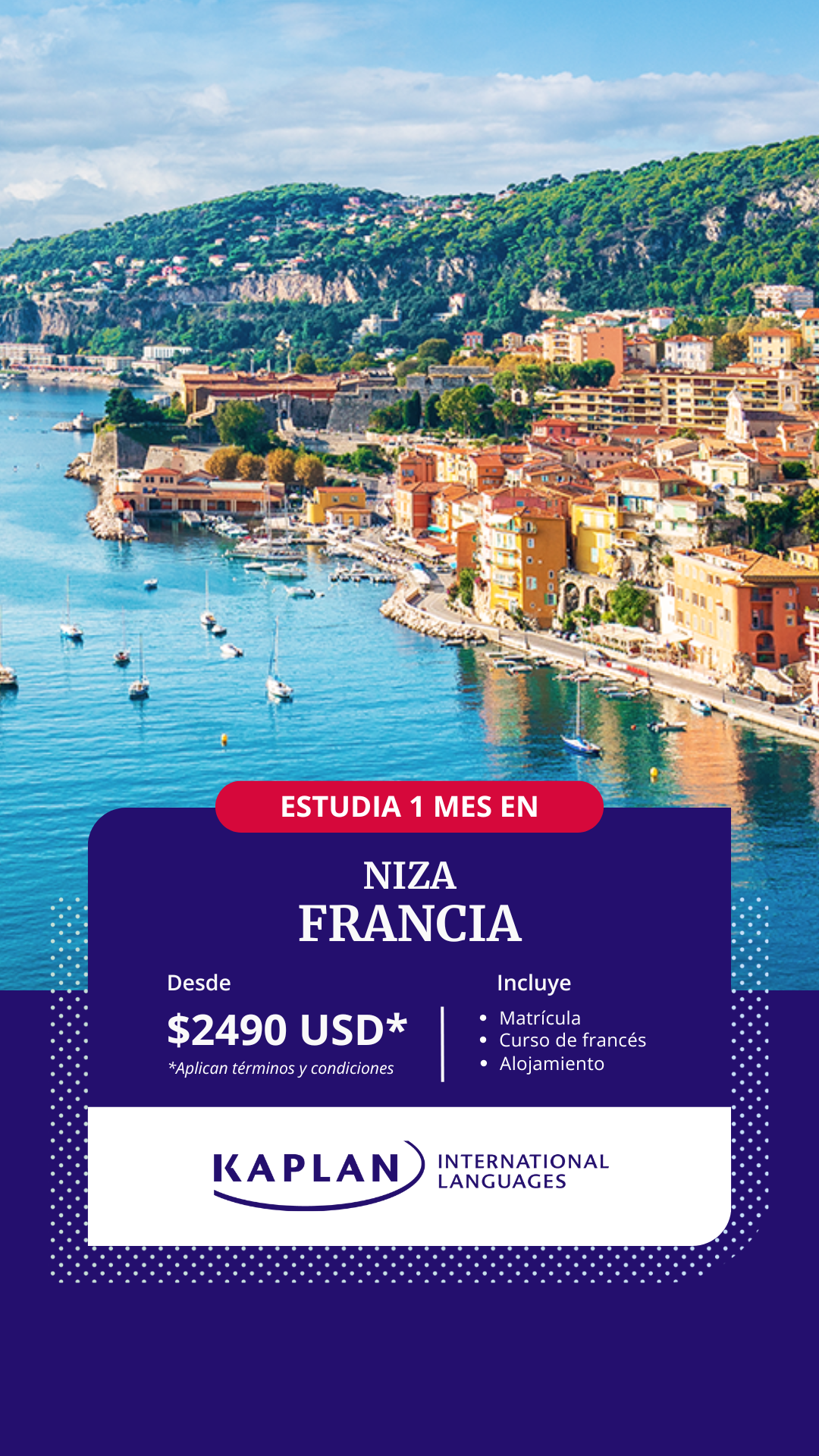 Kaplan International Languages - Latinoamérica Facebook ad