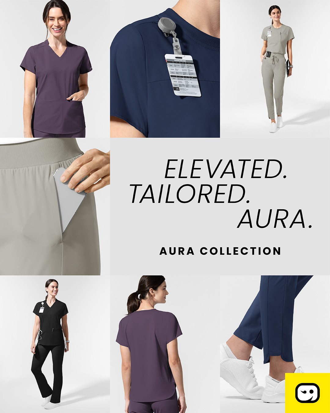 Wink Scrubs Facebook ad