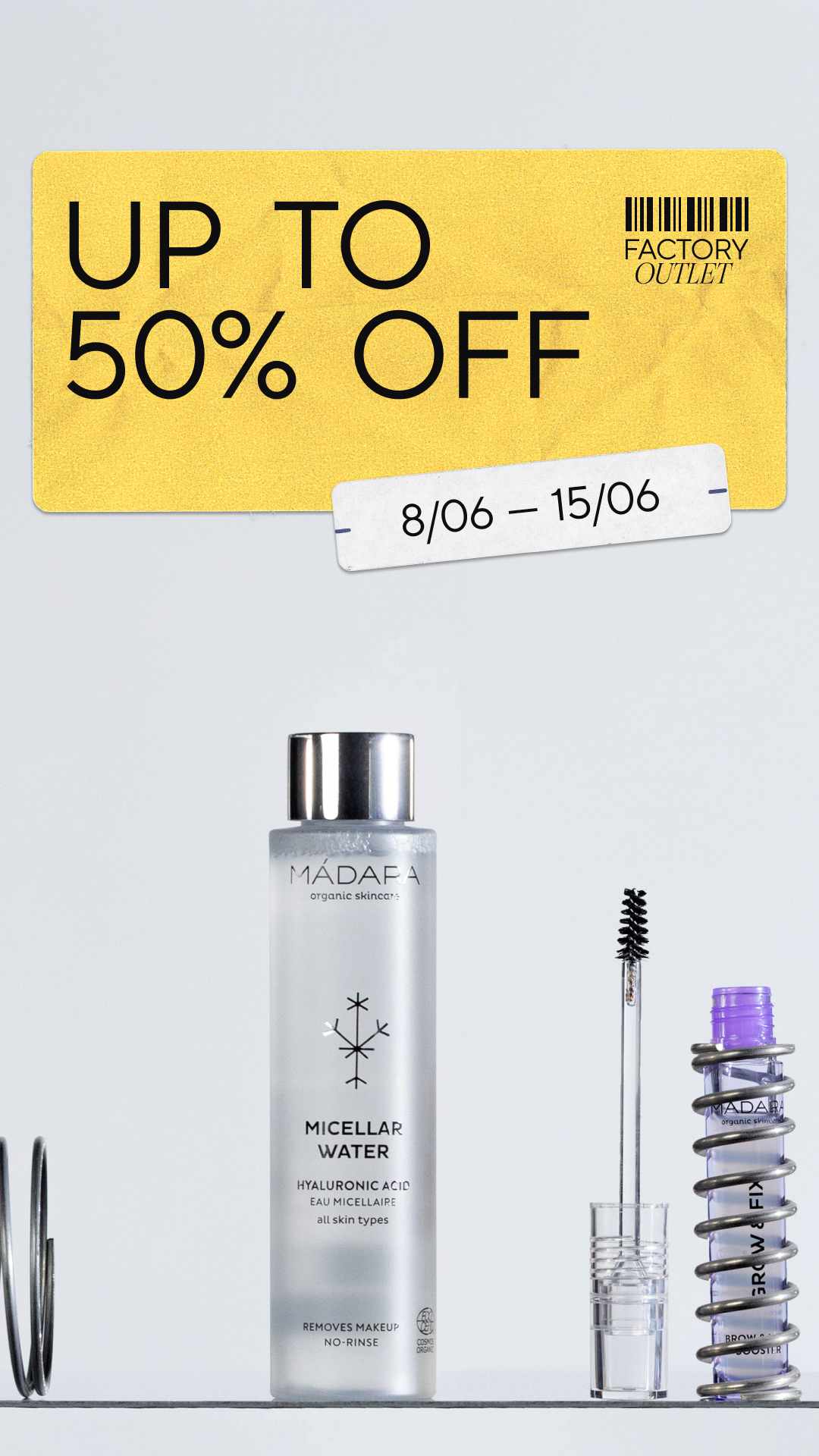 Mádara Organic Skincare Facebook ad