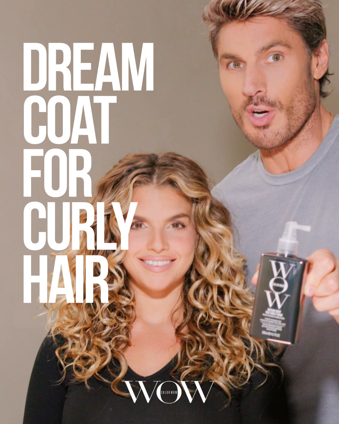 Color Wow Facebook ad: The Secret to Frizz-Free Curls