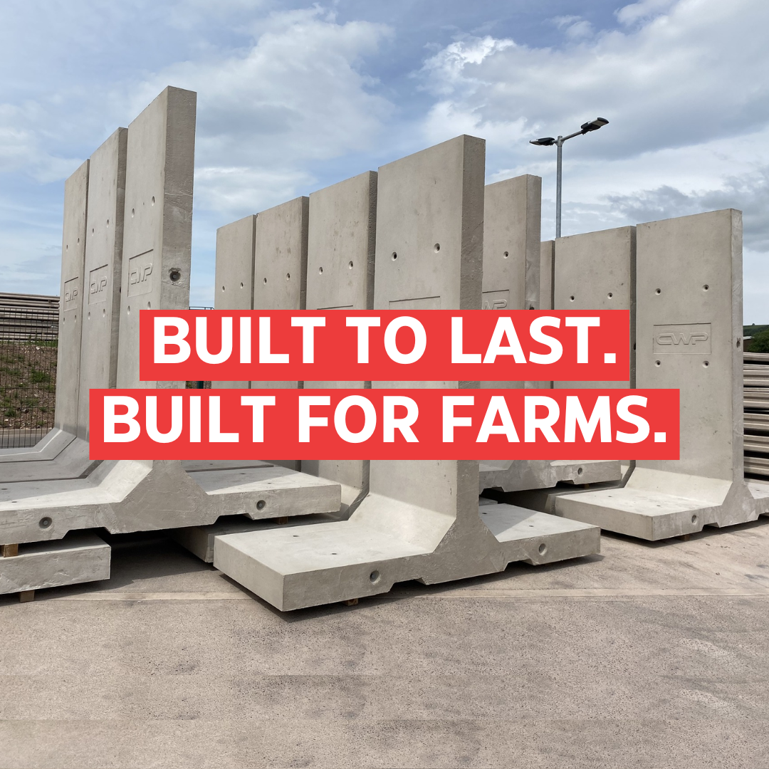 CWP Concrete Facebook ad: Farming puts concrete to the test every day.