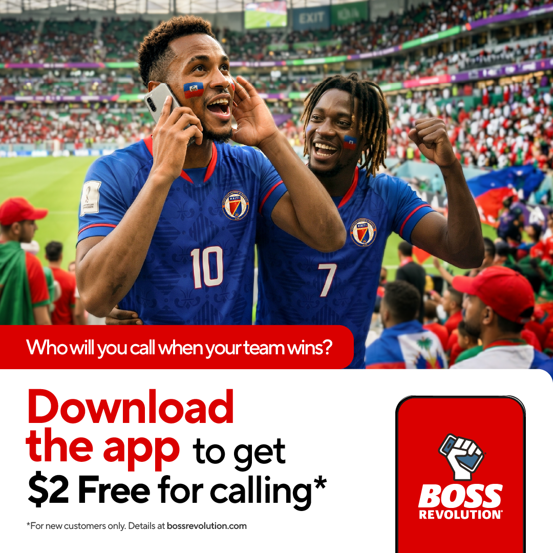 BOSS Revolution Facebook ad: Save Up To 90% On Your Calls