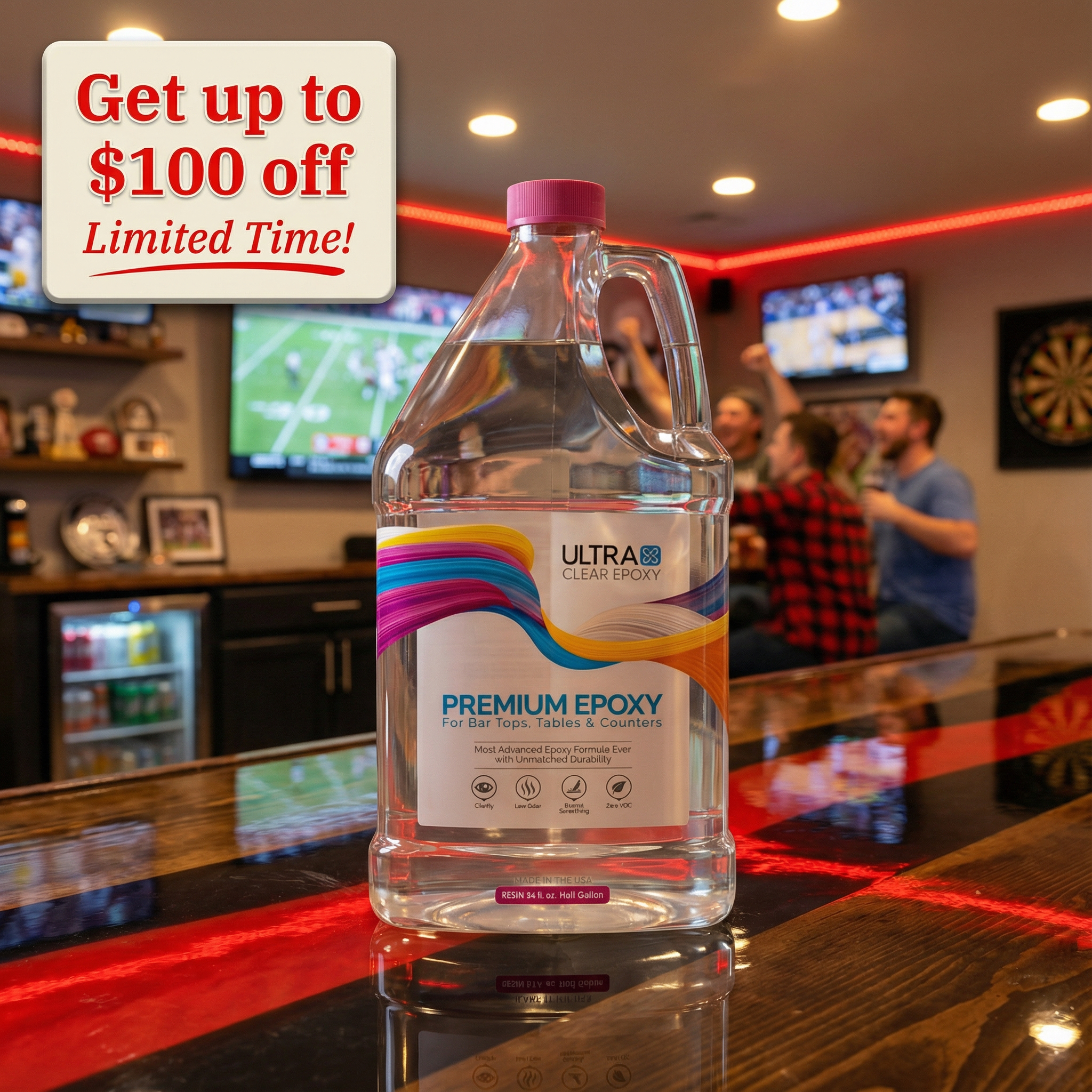 UltraClear Epoxy Facebook ad