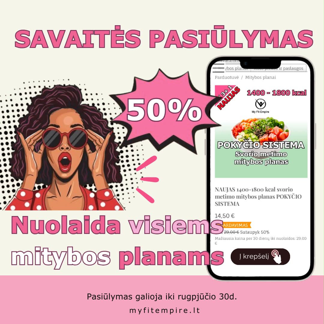 My Fit Empire Svorio Metimas Moterims Facebook ad: My Fit Empire - Paslaugos