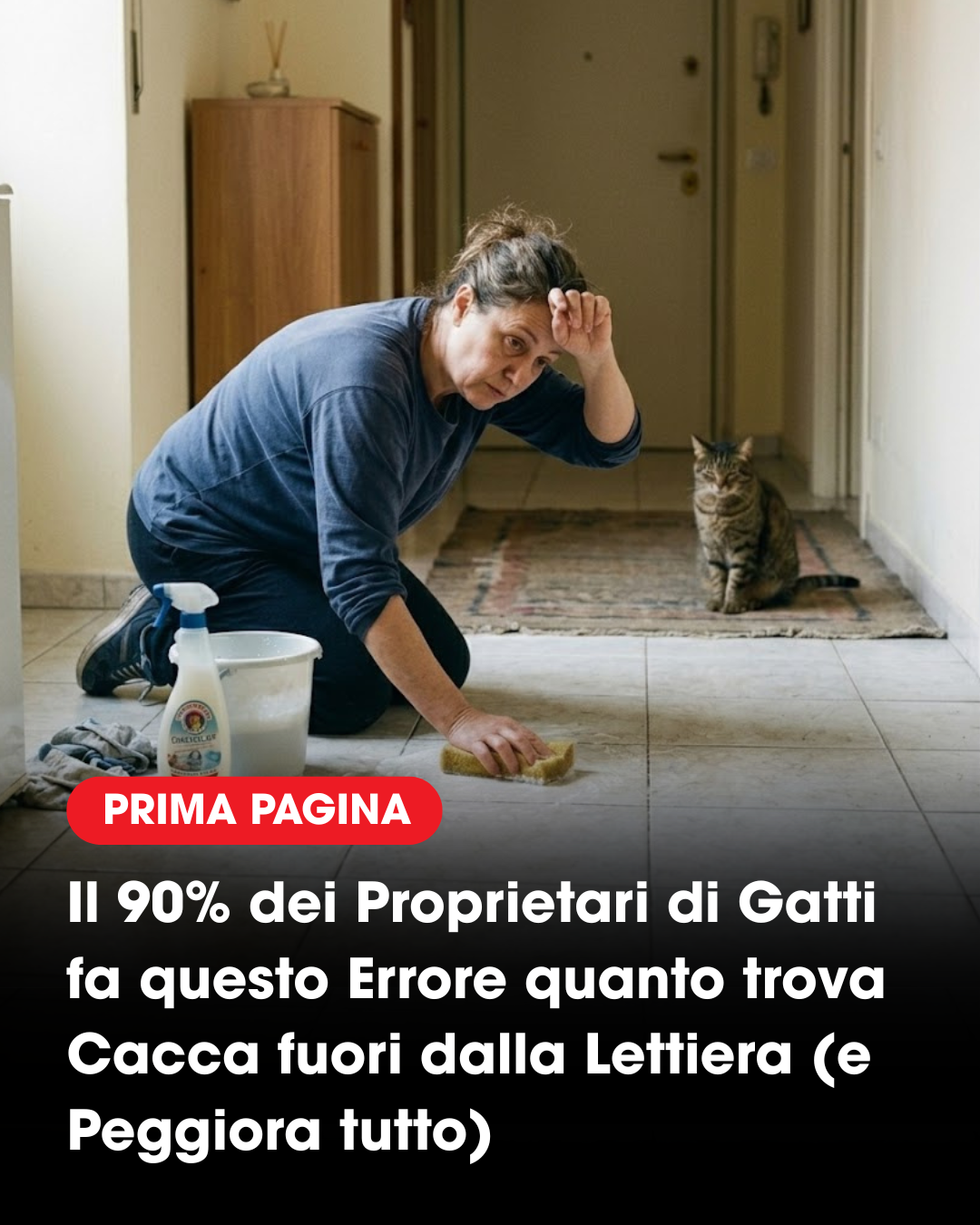 Ambulatorio Felino Dr. Ferri Facebook ad: Il vero motivo per cui il tuo gatto fa la cacca fuori…