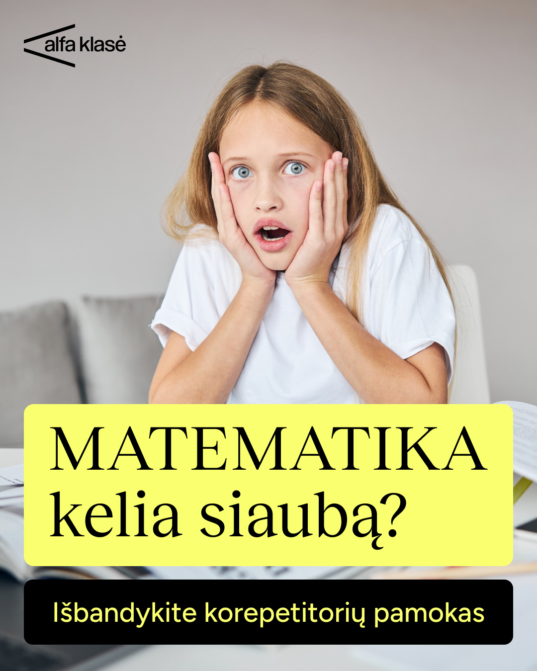 Alfa Klasė Facebook ad
