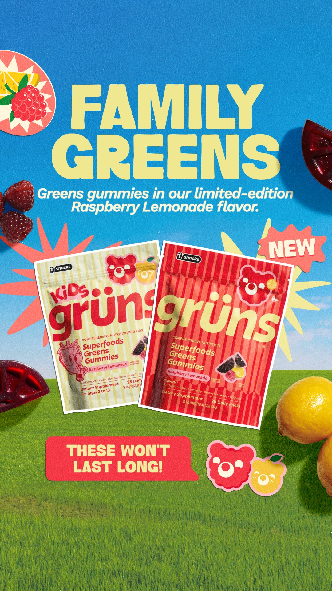 Grüns Facebook ad