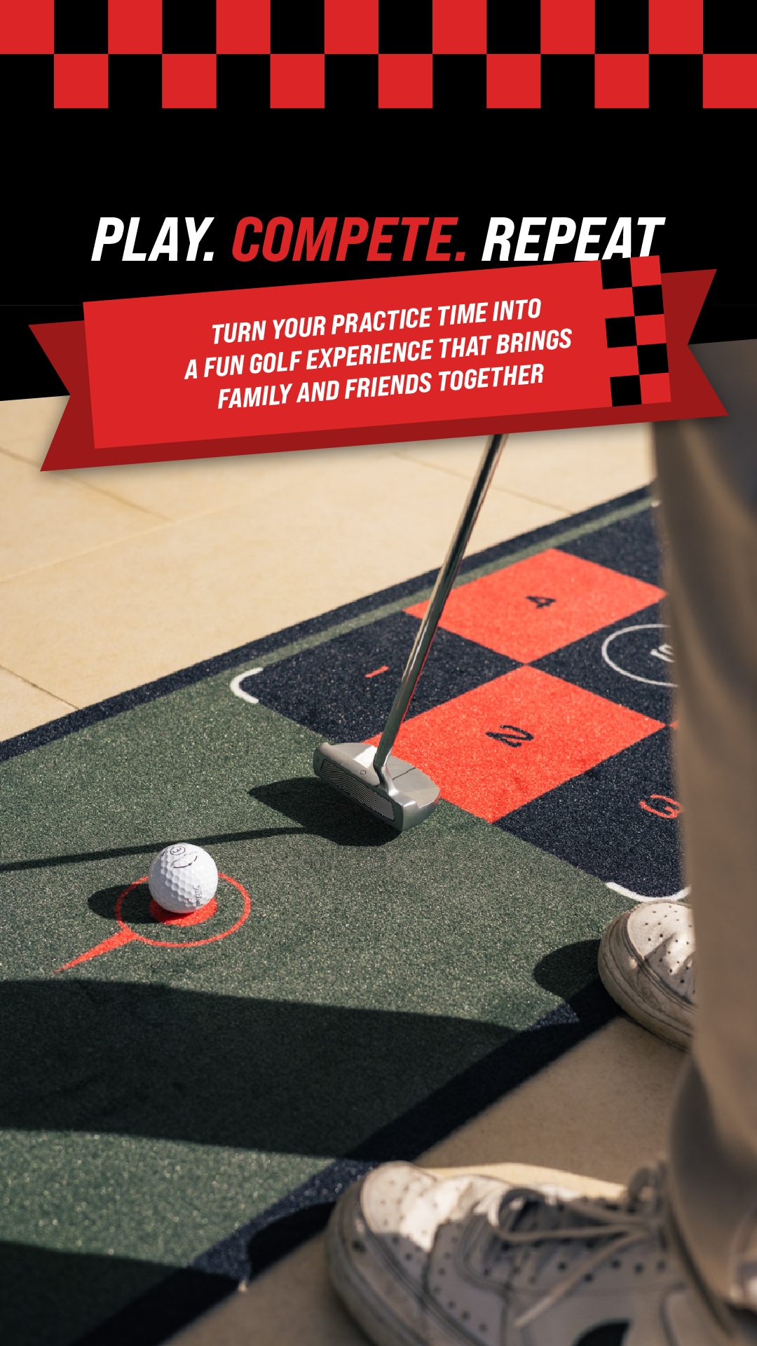 Wellputt Golf Facebook ad