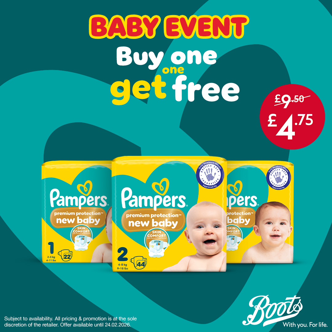 Pampers Facebook ad from Jan 2, 2026