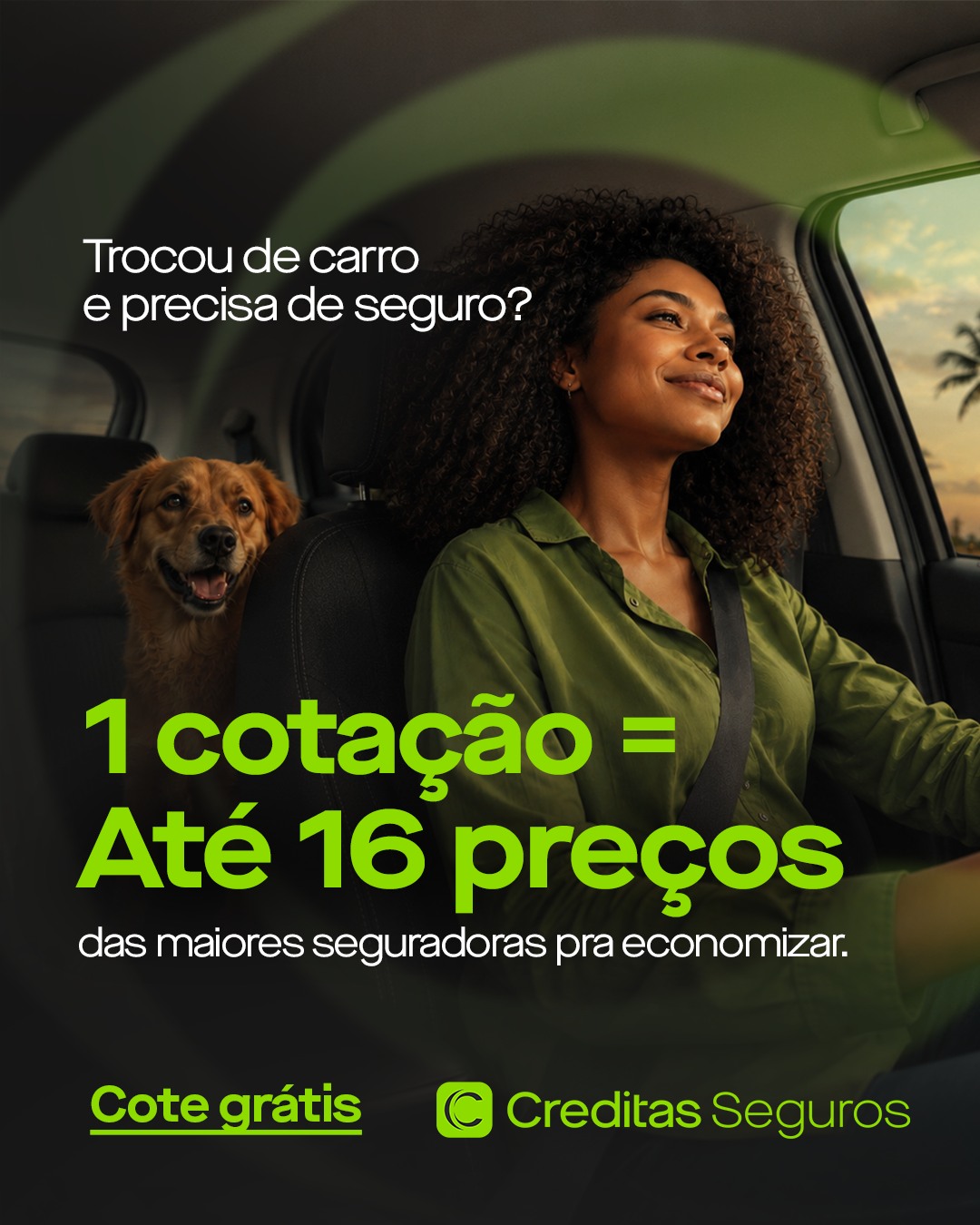 Creditas Seguros Facebook ad