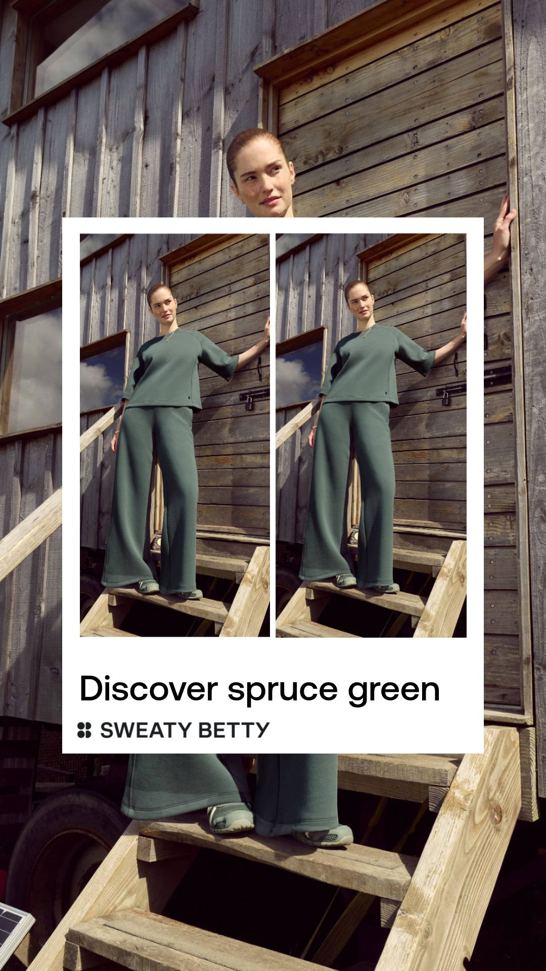 Sweaty Betty Facebook ad