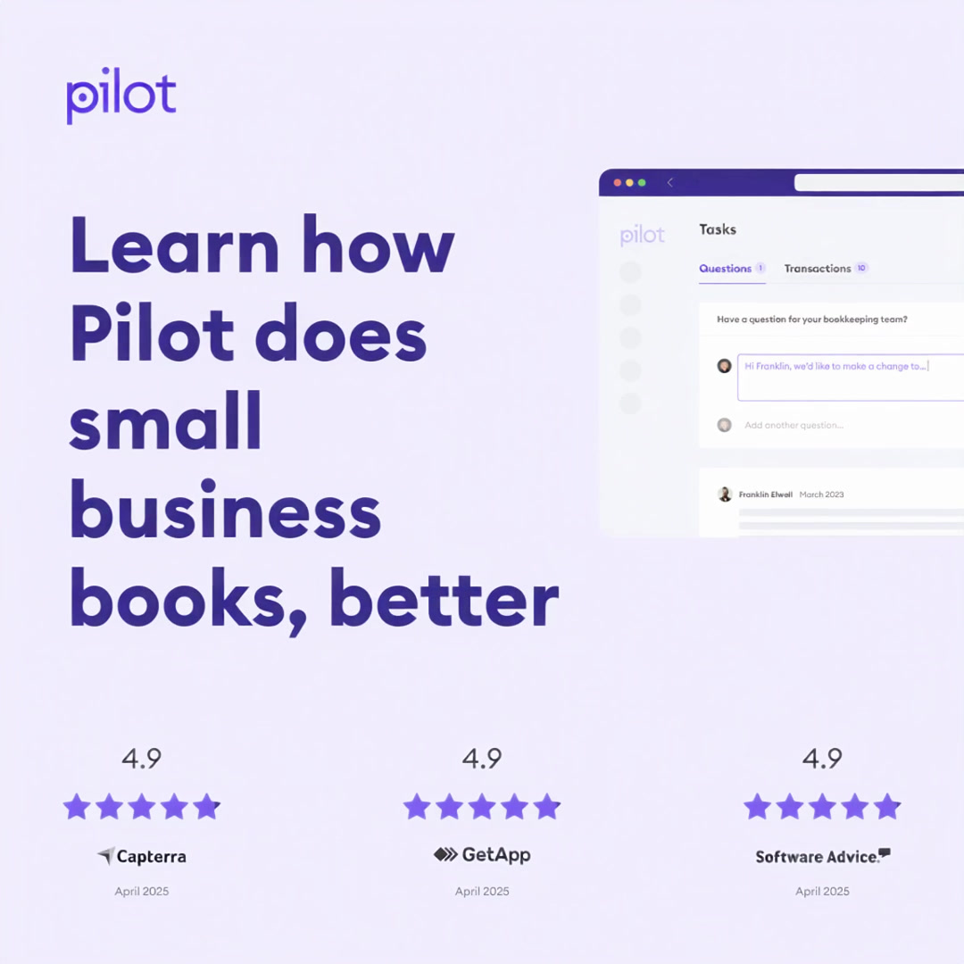 Pilot.com Facebook ad