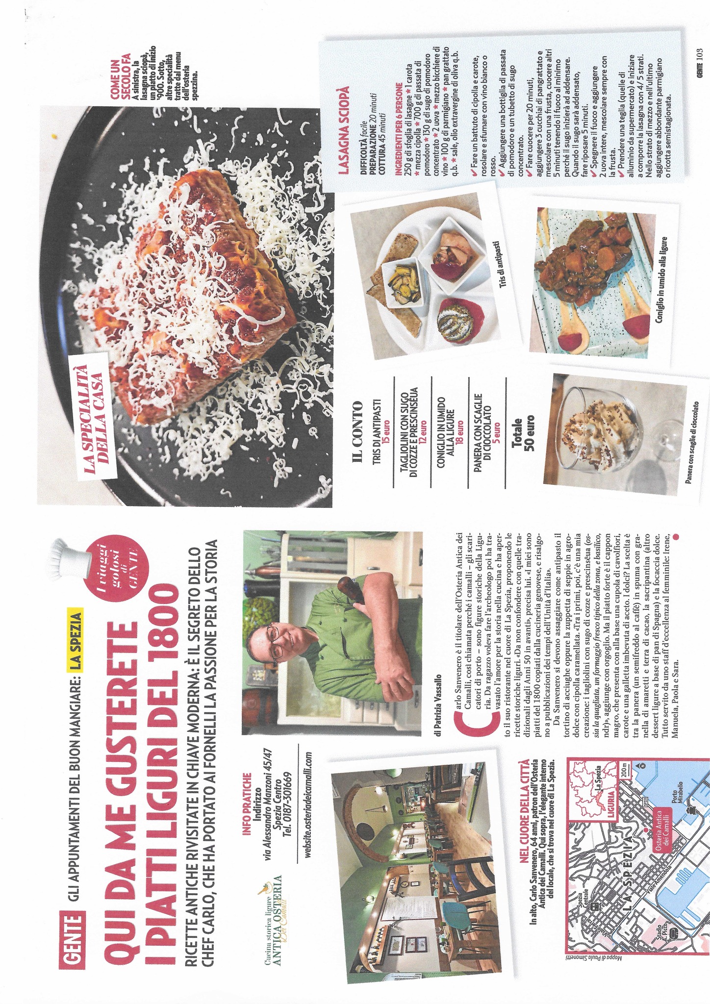 Antica Osteria dei Camalli ad creative