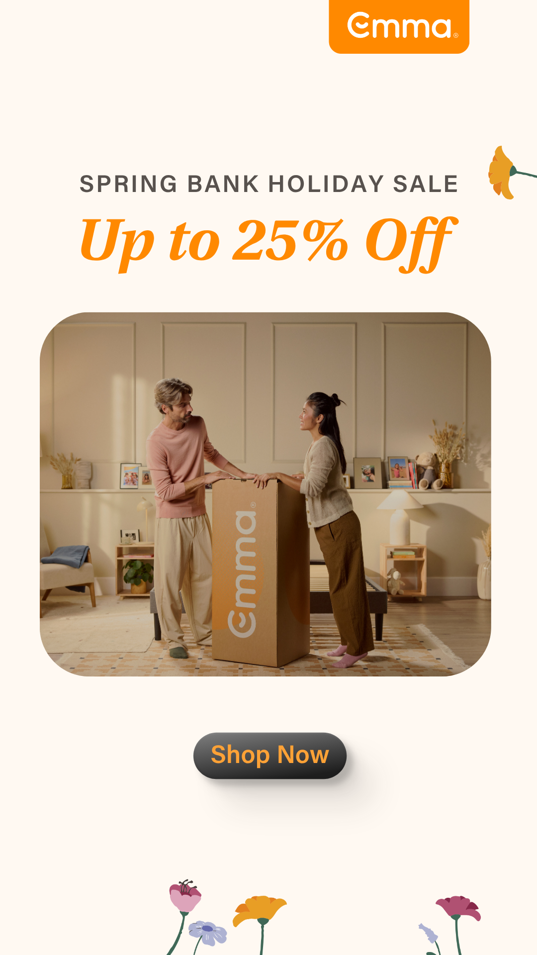 Emma Sleep UK Facebook ad