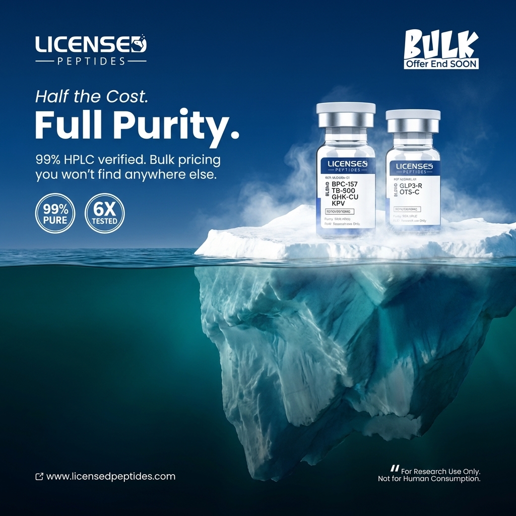LicensedPeptides Facebook ad