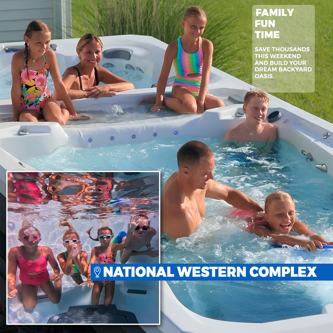 833 Spa Sale Facebook ad: Hot Tub & Swim Spa Sale!