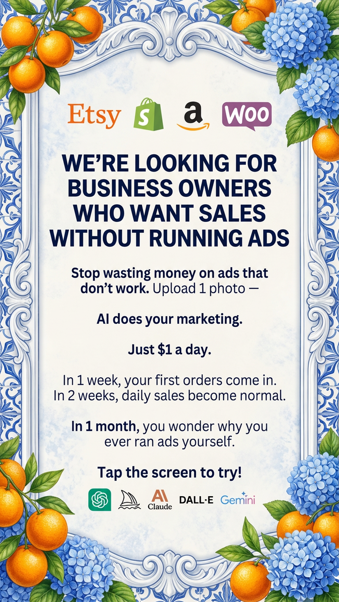Practical AI Facebook ad