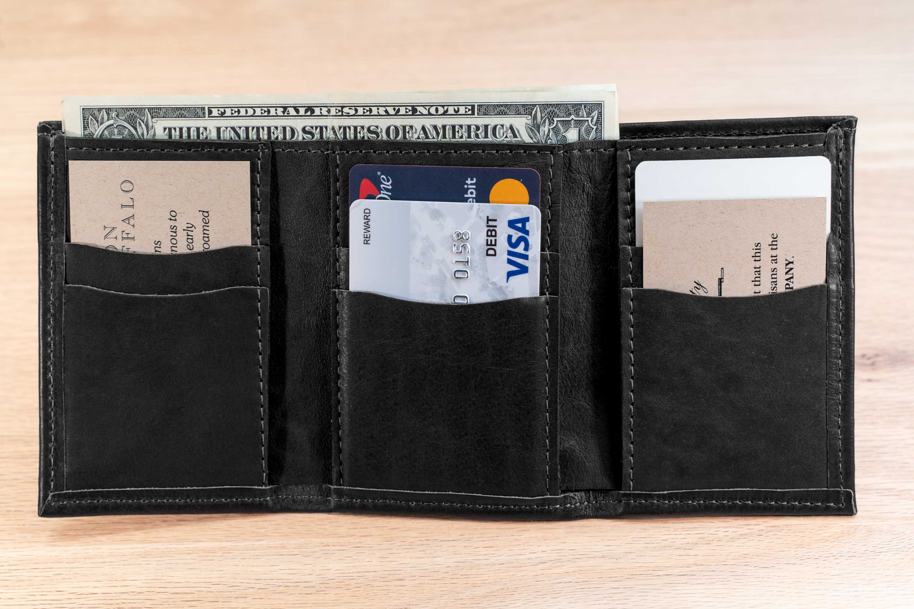 Buffalo Billfold Company Facebook ad: Timeless Style for Modern Life.