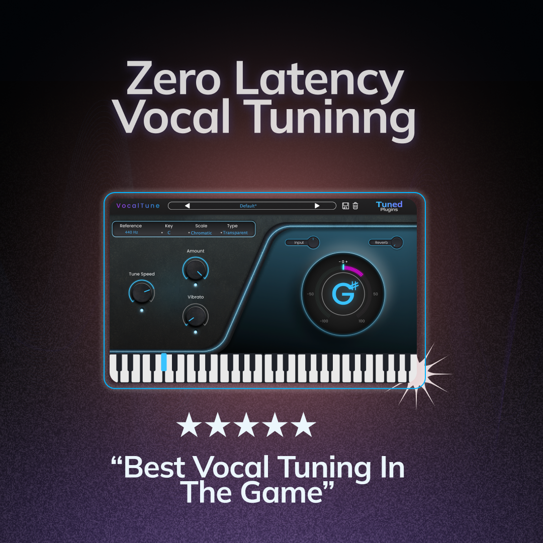 Tuned Plugins Facebook ad: Get the Tuned Vocal Bundle