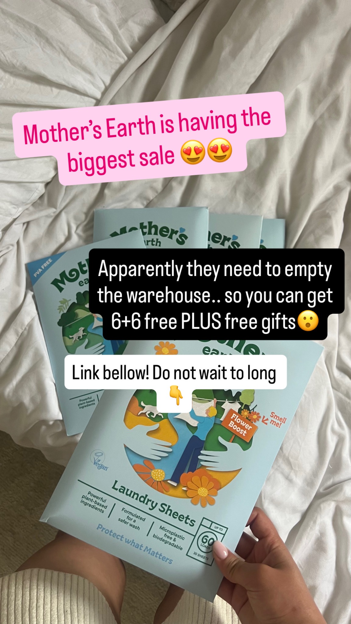 Mothers Earth Facebook ad