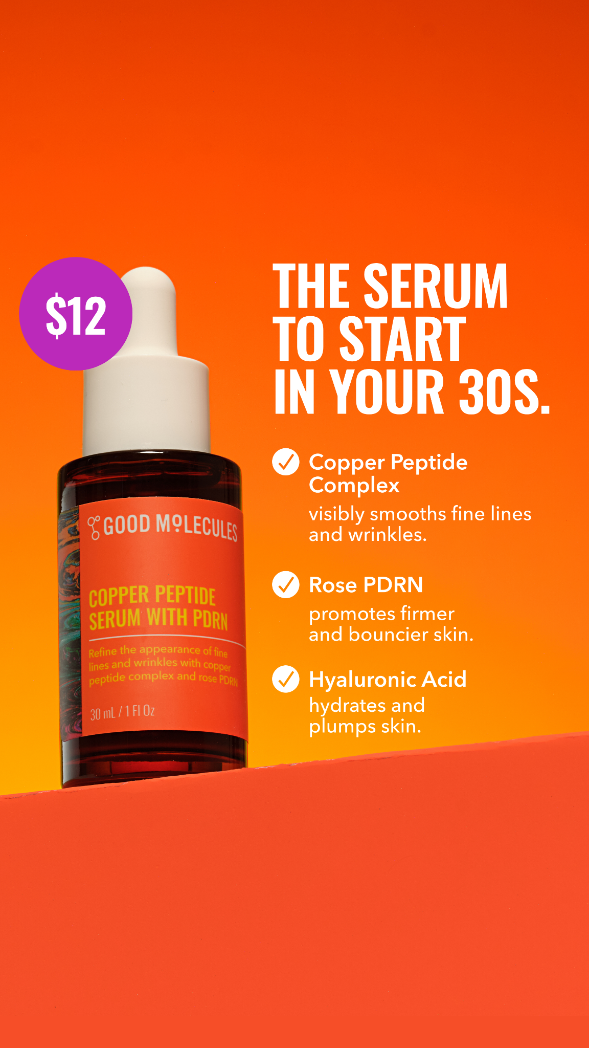 Good Molecules Facebook ad