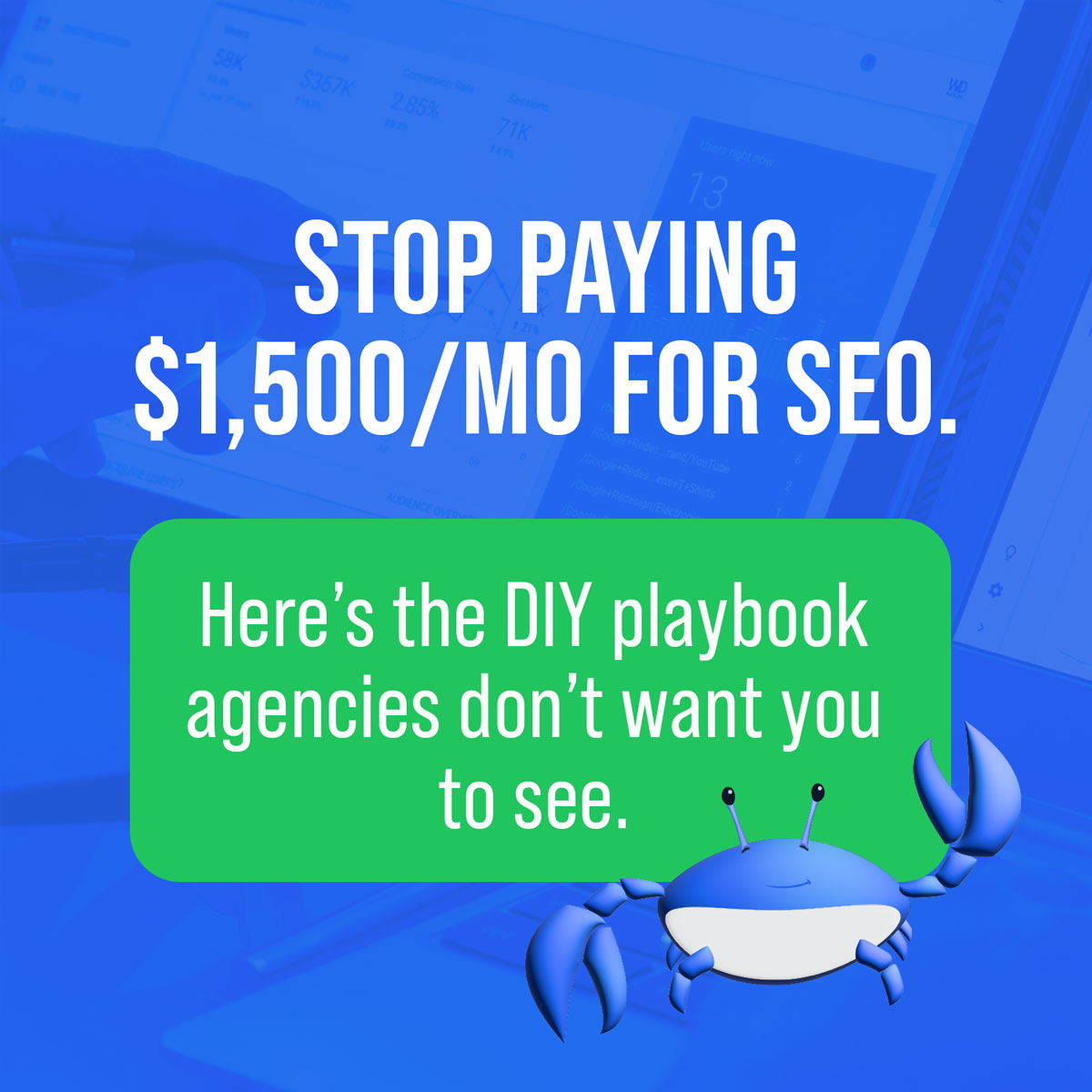 DIY SEO Engine Facebook ad
