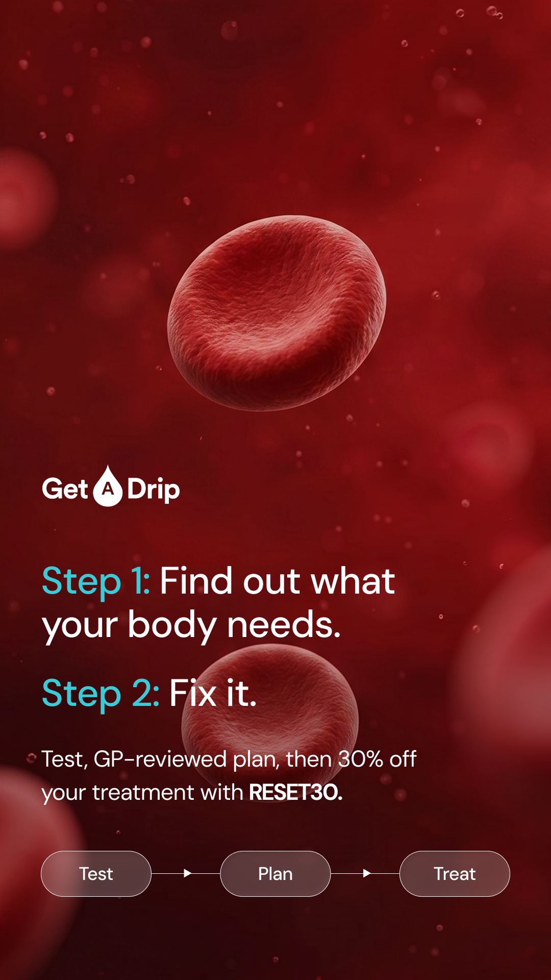 Get A Drip Facebook ad