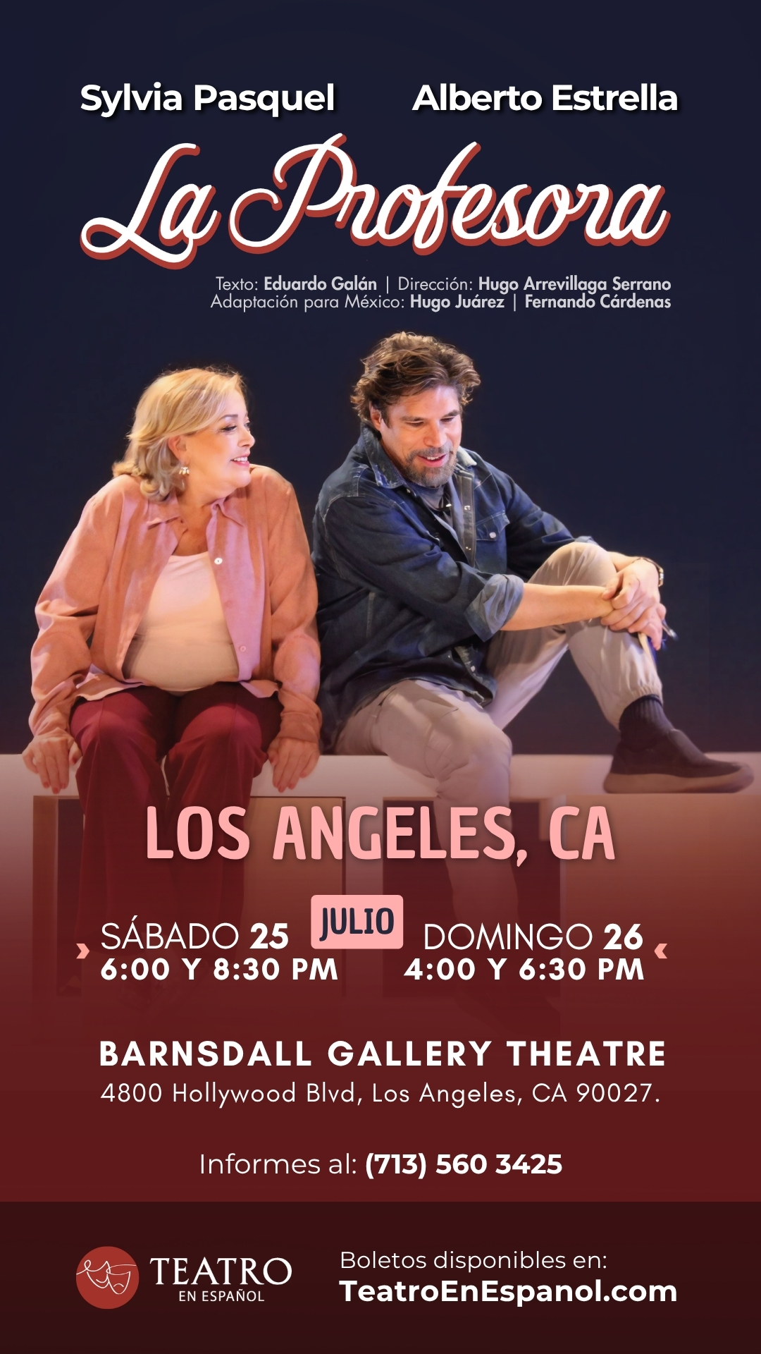 Teatro En Español Facebook ad from Jun 16, 2026