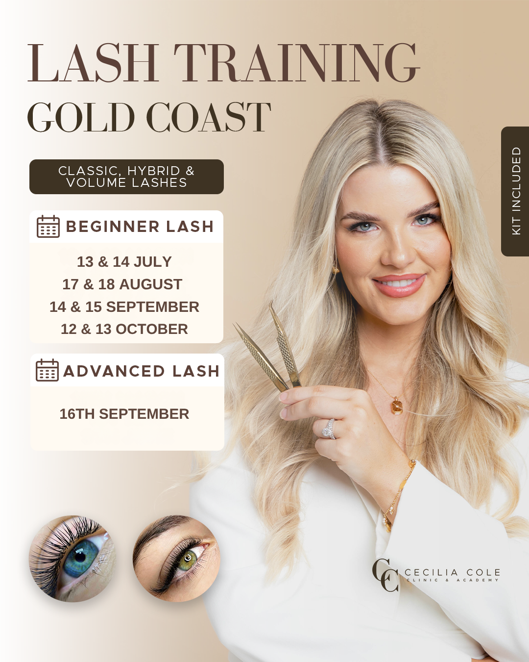 Cecilia Cole Clinic & Academy Facebook ad